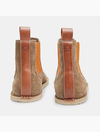 Bottines Chelsea en daim barefoot Bata