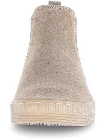 Bottines chelsea en daim
