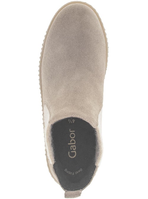 Bottines chelsea en daim - Kiabi Bottines chelsea en daim - Kiabi