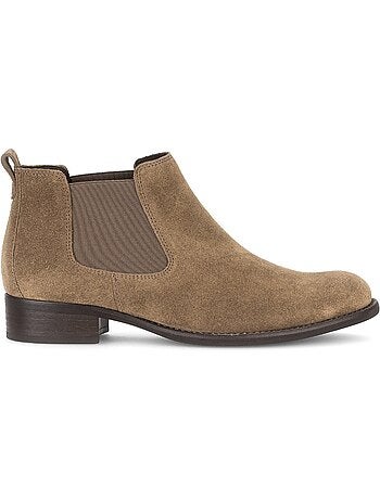 Bottines chelsea en daim