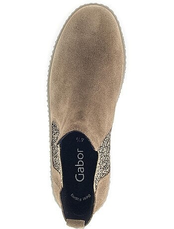 Bottines chelsea en Nubuck
