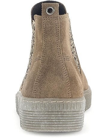 Bottines chelsea en Nubuck