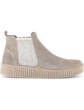 Bottines chelsea en Nubuck