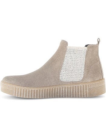 Bottines chelsea en Nubuck