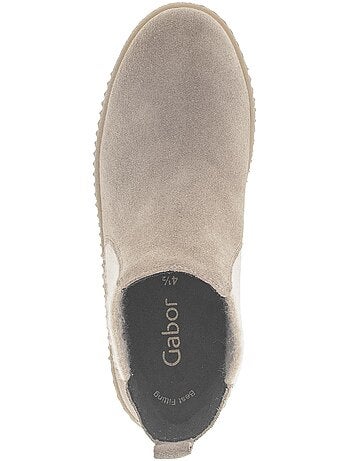 Bottines chelsea en Nubuck