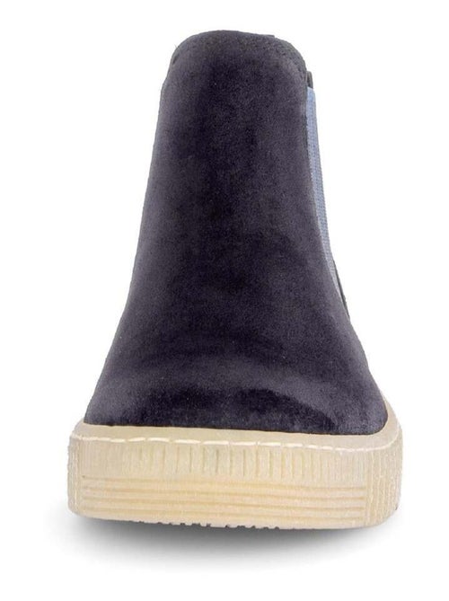 Bottines chelsea  en Nubuck - Kiabi
