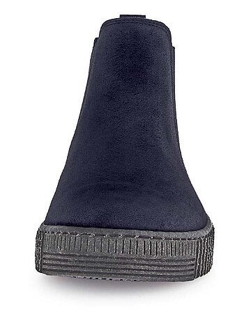 Bottines chelsea en Nubuck