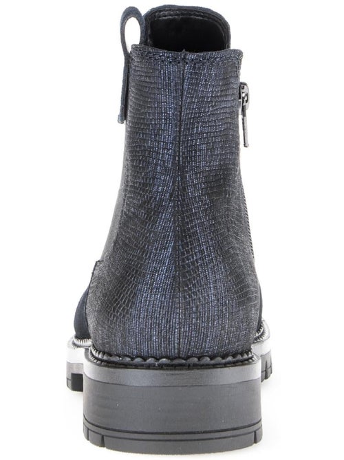 Bottines chelsea  en Nubuck - Kiabi