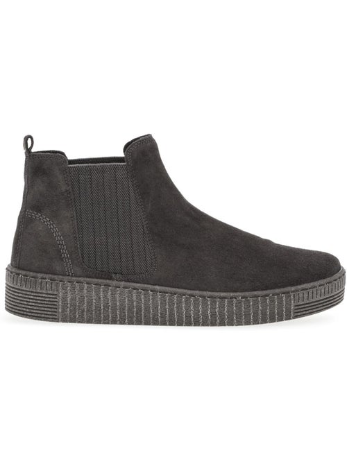 Bottines chelsea  en Nubuck - Kiabi
