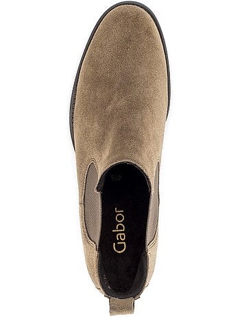 Bottines chelsea en Nubuck