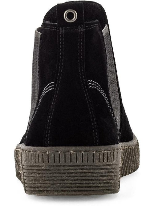 Bottines chelsea  en Nubuck - Kiabi
