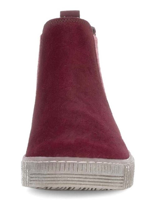 Bottines chelsea  en Nubuck - Kiabi