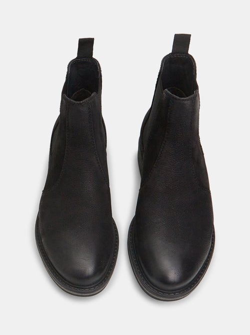 Bottines Chelsea en véritable cuir BATA - Kiabi