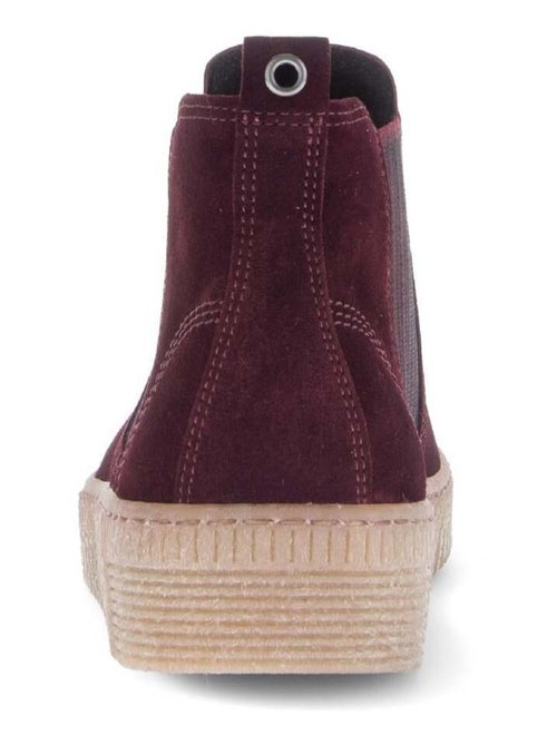 Bottines chelsea  enNubuck - Kiabi