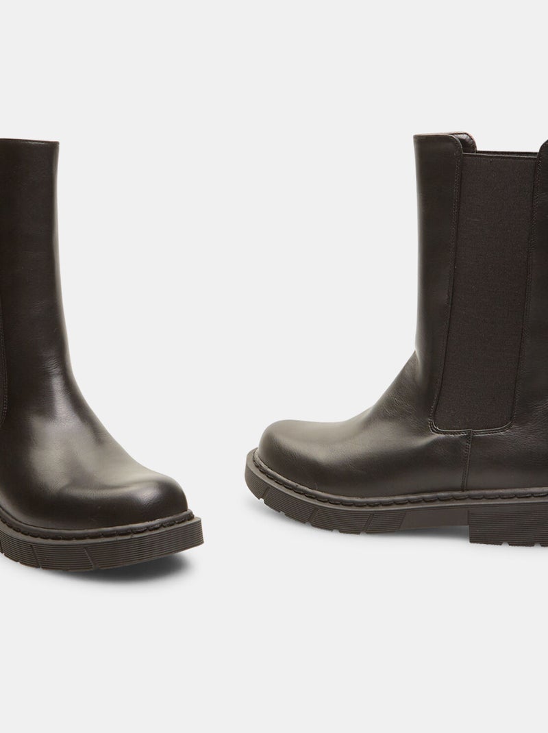 Bottines Chelsea montantes BATA Noir - Kiabi