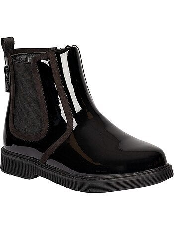 Bottines chelsea vernies ziya - trespass
