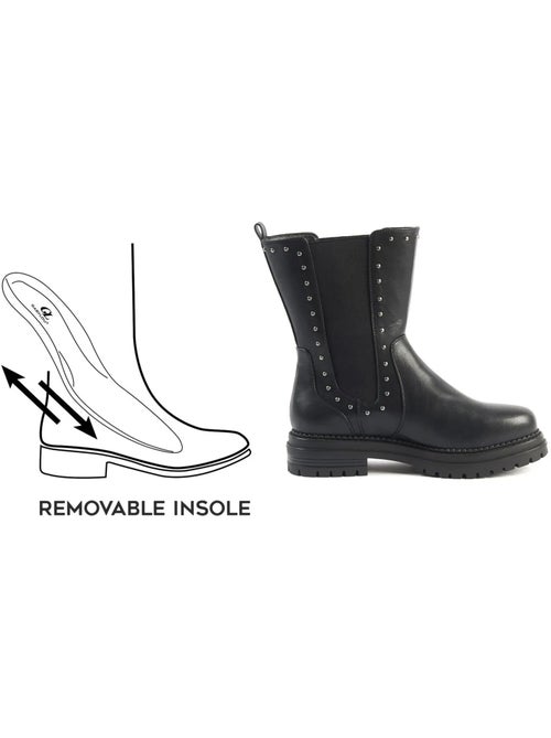 Bottines chevilles & pieds larges 2xl - jade - Kiabi Bottines chevilles & pieds larges 2xl - jade - Kiabi