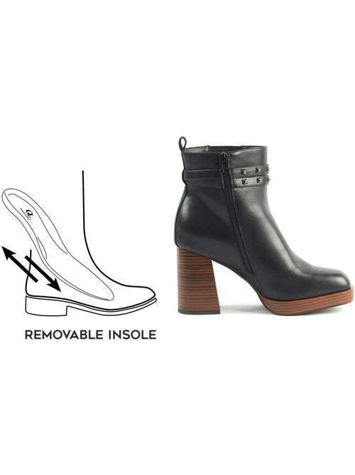 Bottines chevilles & pieds larges 2XL - Modèle Kim - Kiabi