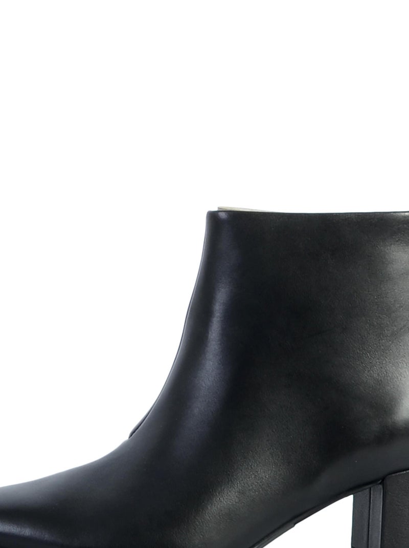 Bottines Clarks Sheer55 Zip Noir - Kiabi