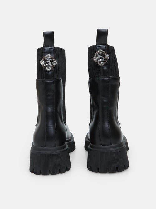 Bottines combat boots BATA - Kiabi Bottines combat boots BATA - Kiabi