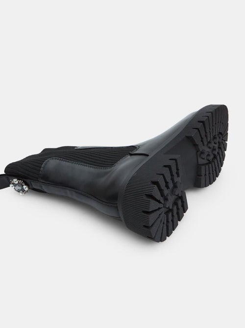 Bottines combat boots BATA - Kiabi Bottines combat boots BATA - Kiabi