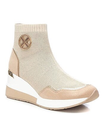 Bottines compensées femme