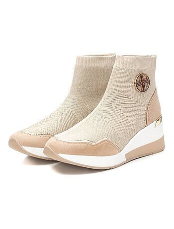 Bottines compensées femme