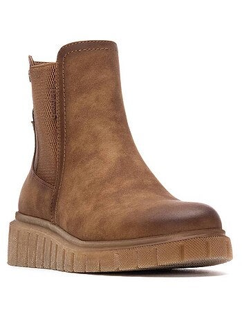 Bottines compensées femme
