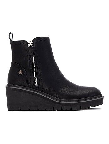 Bottines compensées femme