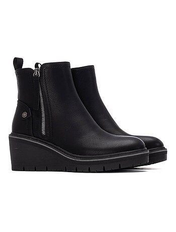 Bottines compensées femme