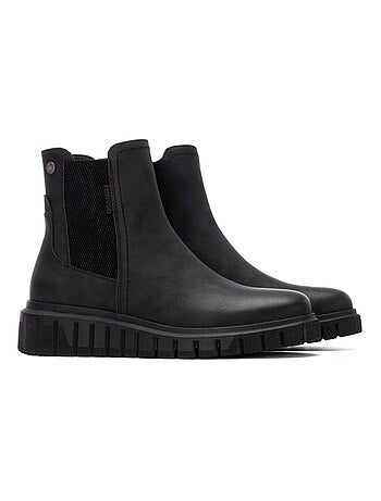 Bottines compensées femme