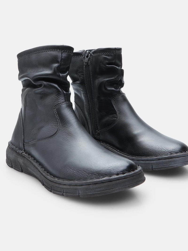 Bottines confortable BATA Noir - Kiabi