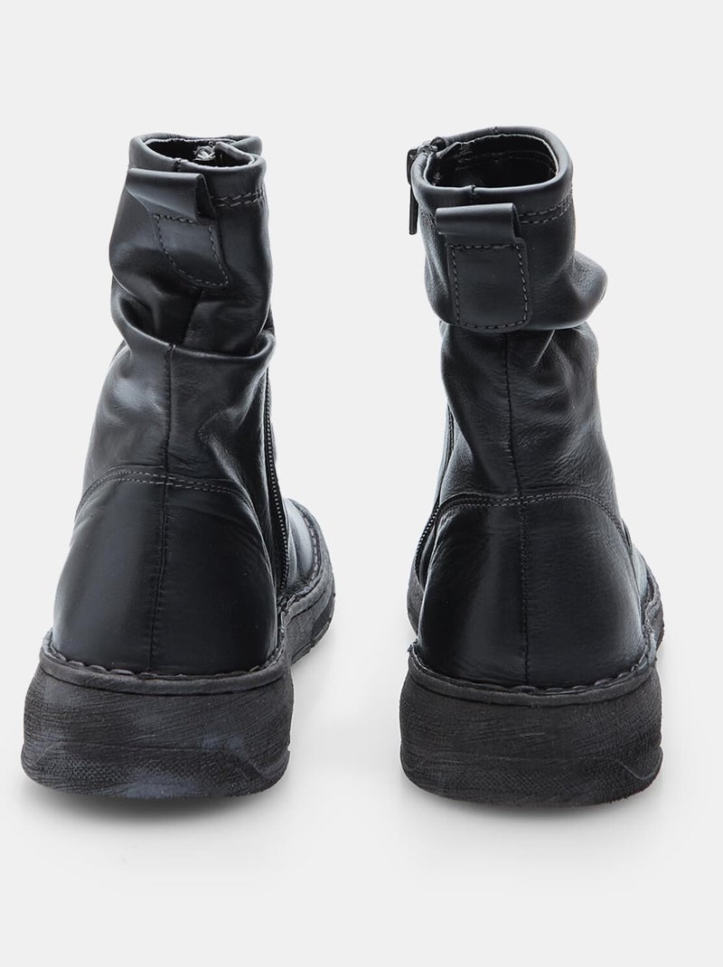 Bottines confortable BATA Noir - Kiabi