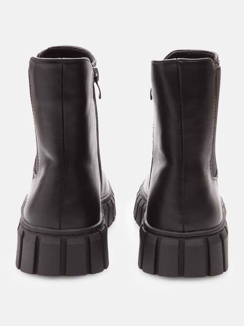 Bottines confortable  BATA Noir - Kiabi