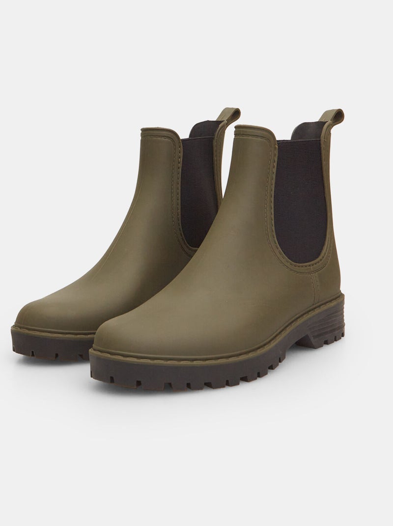 Bottines confortable BATA Vert - Kiabi