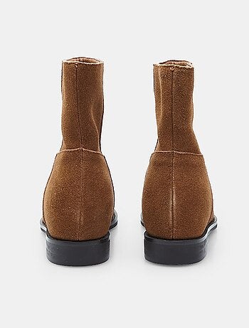Bottines confortables BATA avec talon compensé intérieur