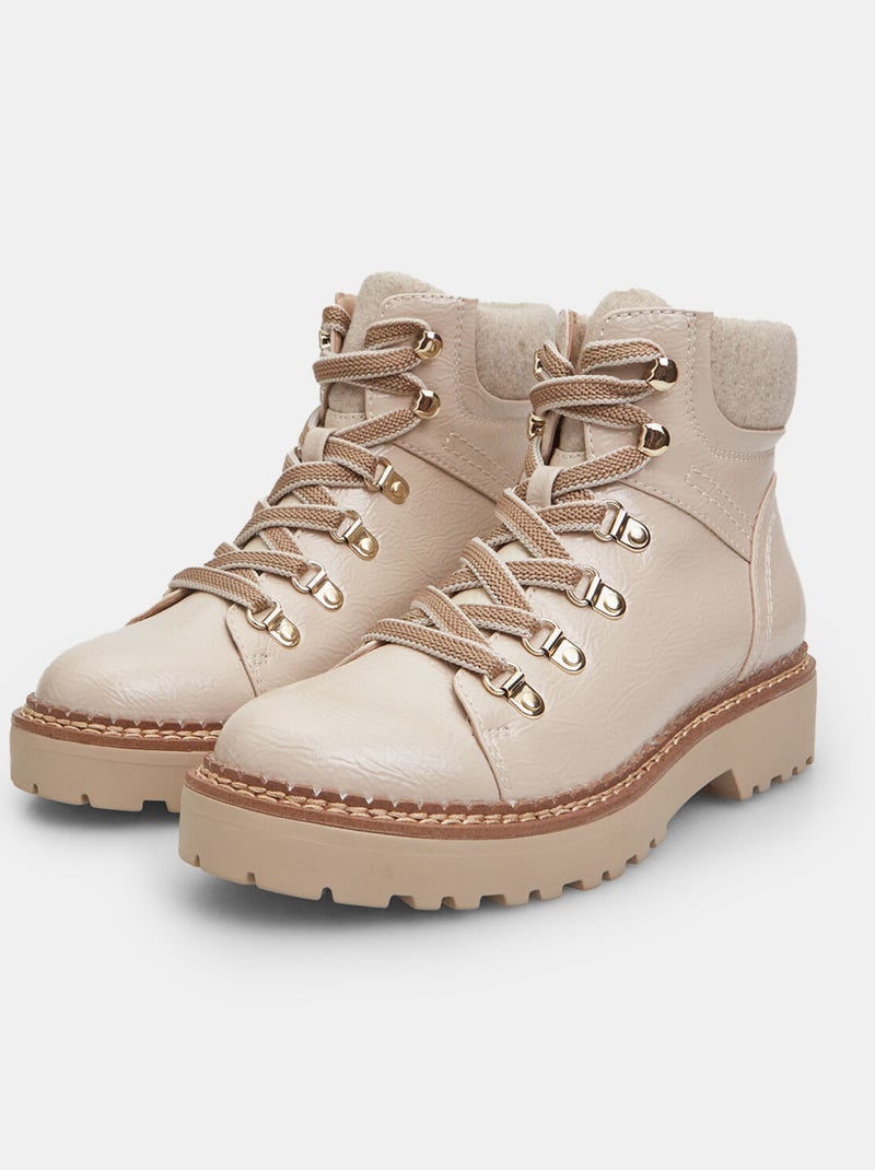 Bottines confortables BATA Beige - Kiabi