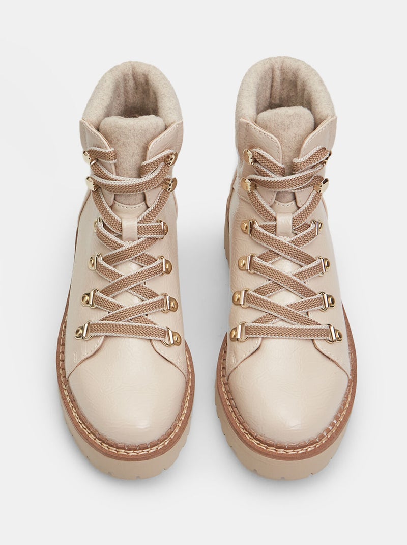 Bottines confortables BATA Beige - Kiabi