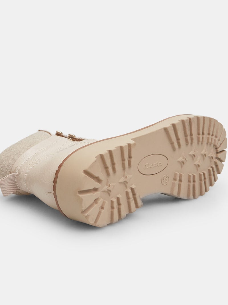 Bottines confortables BATA Beige - Kiabi