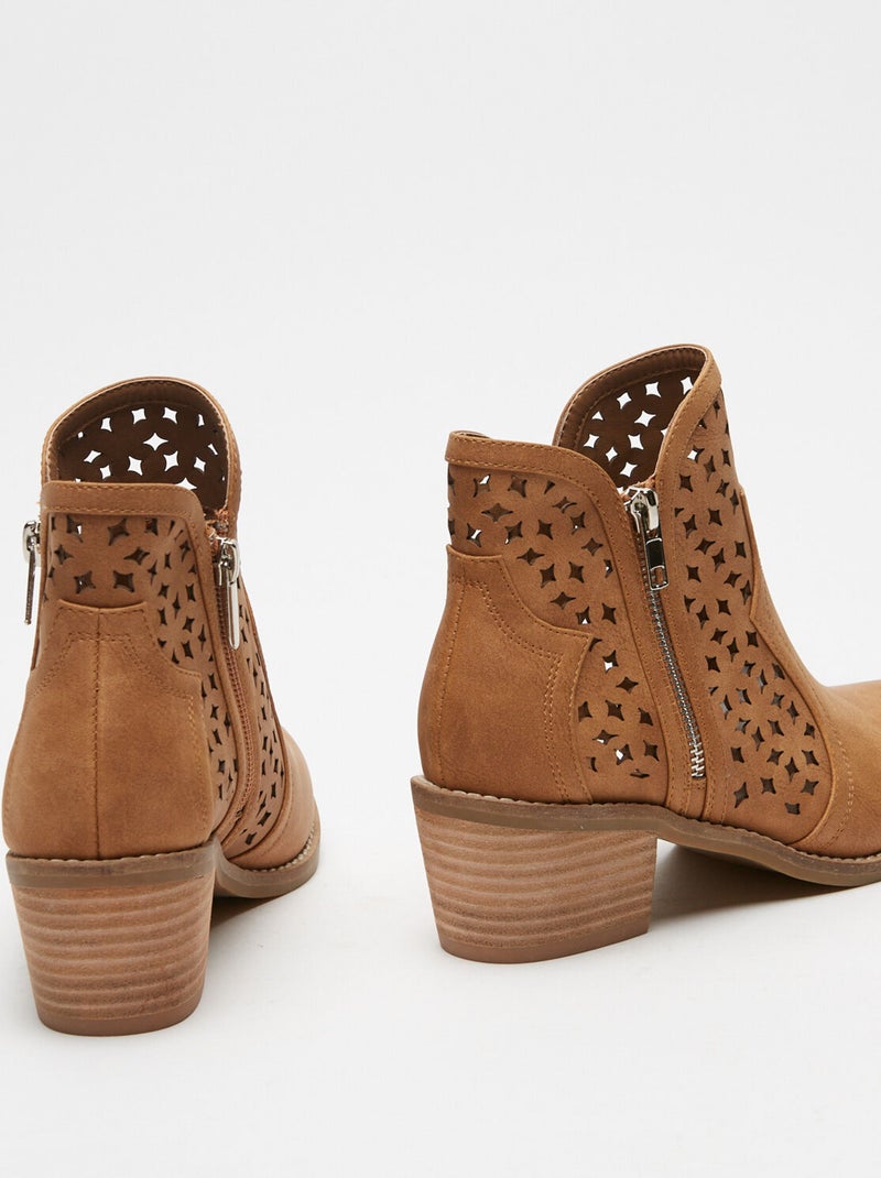 Bottines confortables BATA Bronze - Kiabi