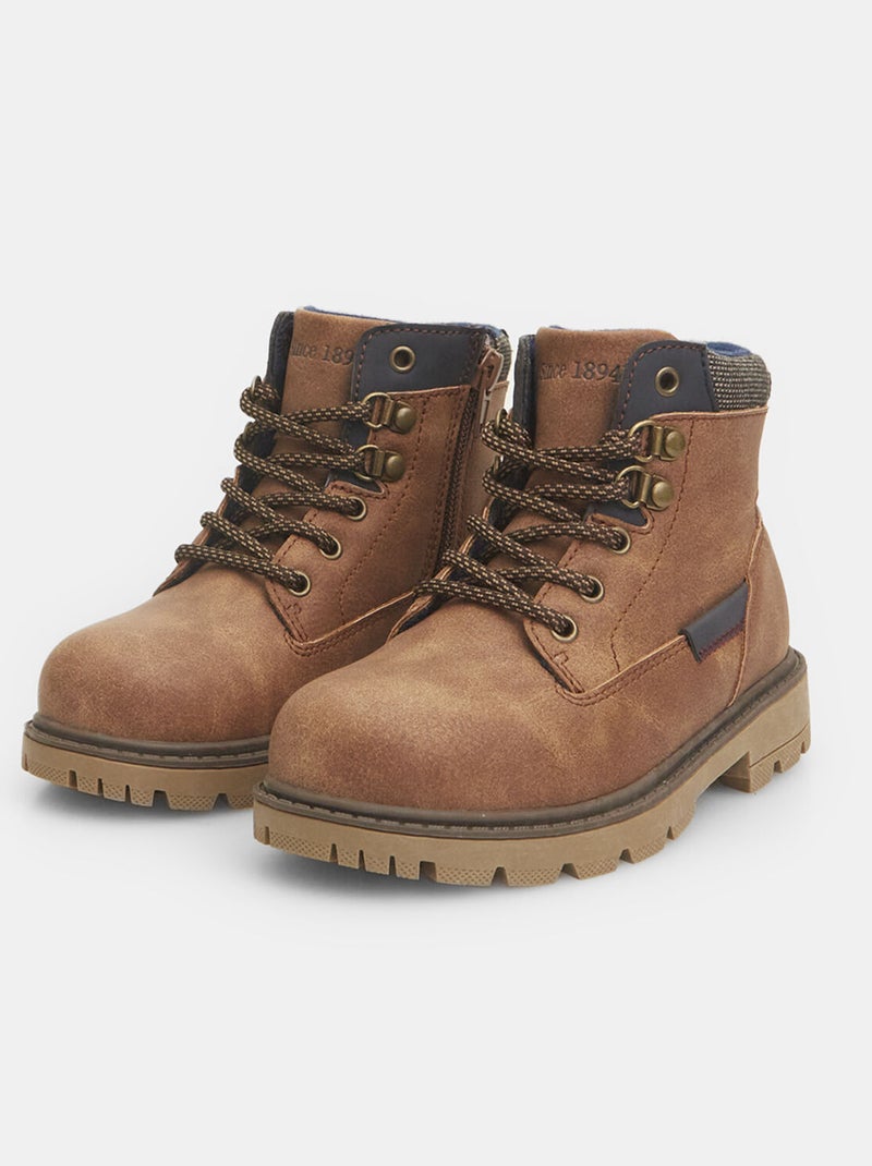 Bottines confortables BATA Marron - Kiabi