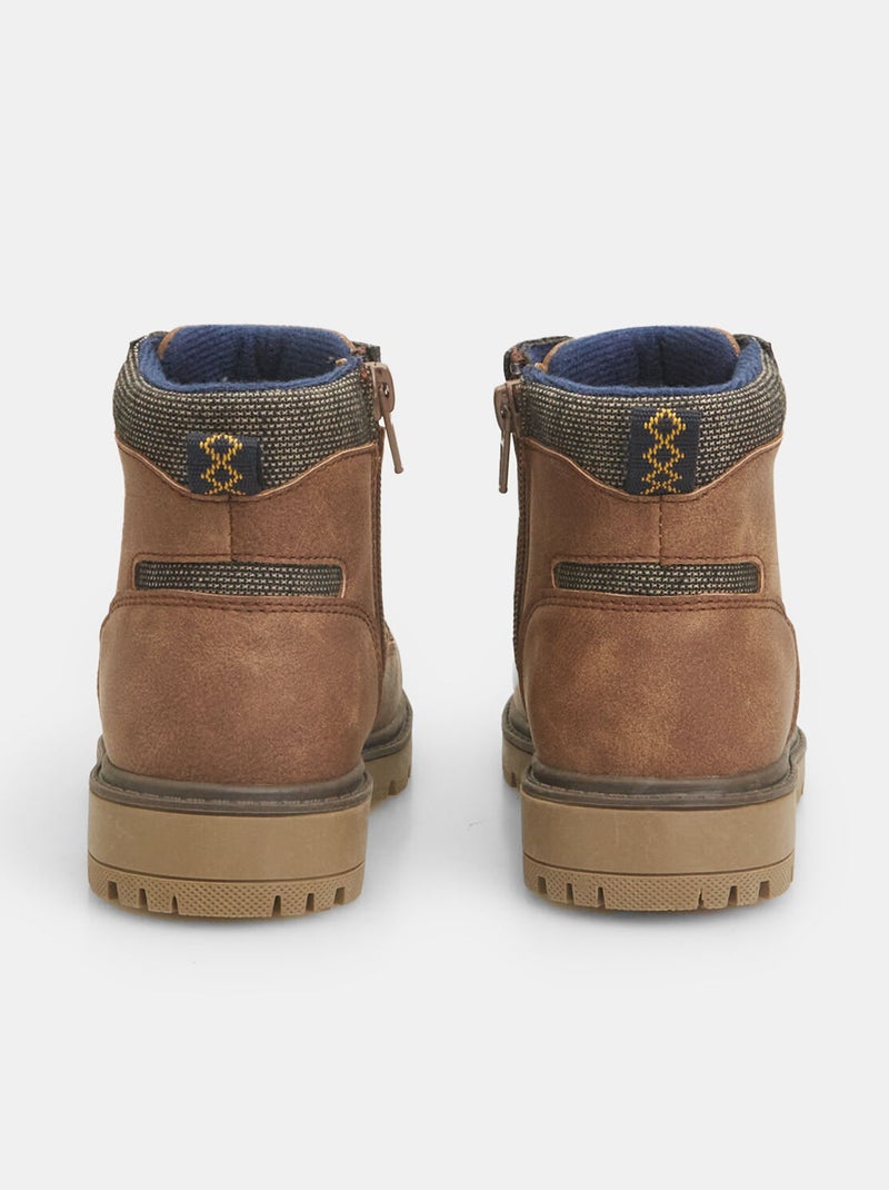 Bottines confortables BATA Marron - Kiabi
