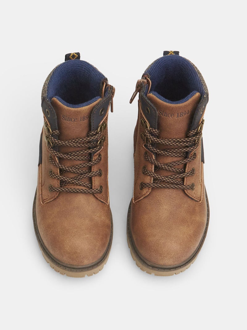 Bottines confortables BATA Marron - Kiabi