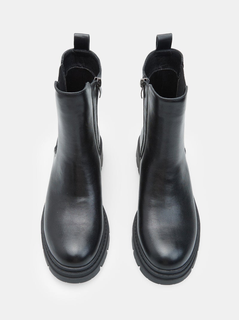 Bottines confortables BATA Noir - Kiabi