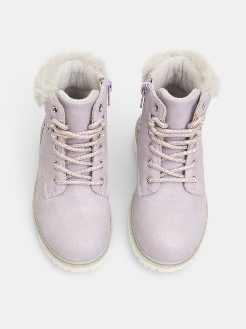 Bottines confortables BATA Violet - Kiabi