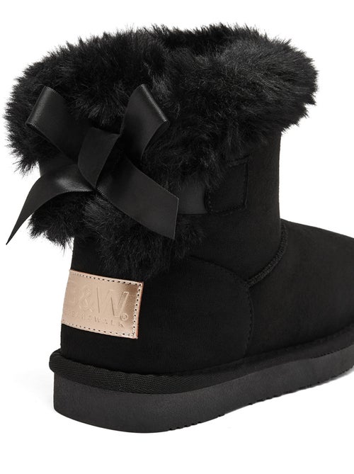 Bottines conguitos australianas high pelo - Kiabi