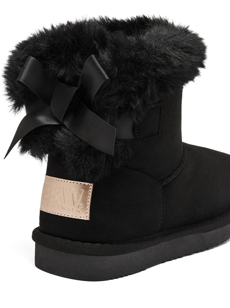 Bottines conguitos australianas high pelo Noir Noir - Kiabi