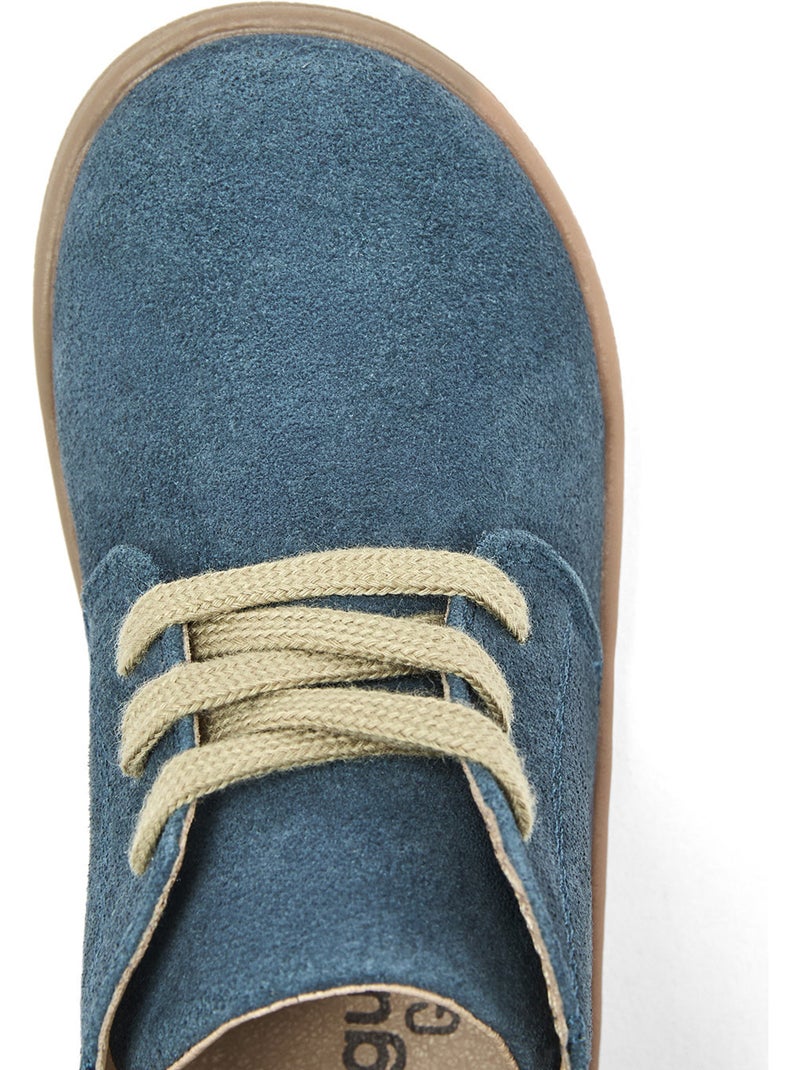 Bottines conguitos barefoot goflex Bleu - Kiabi