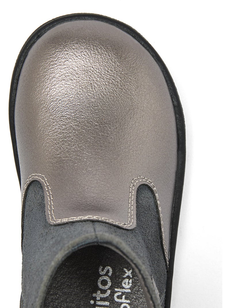 Bottines conguitos barefoot goflex Gris Gris - Kiabi