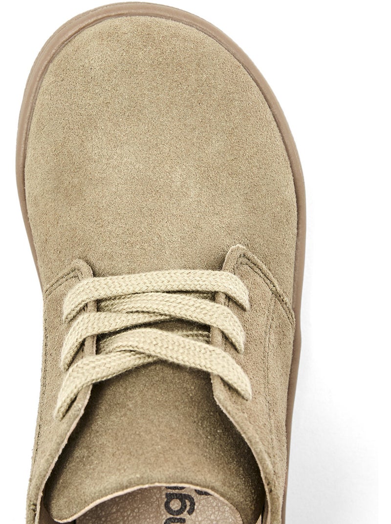 Bottines conguitos barefoot goflex Marron clair - Kiabi